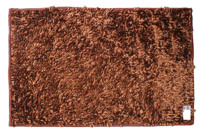 Low Popcorn Floor Mat Maroon 26X 18 Inches