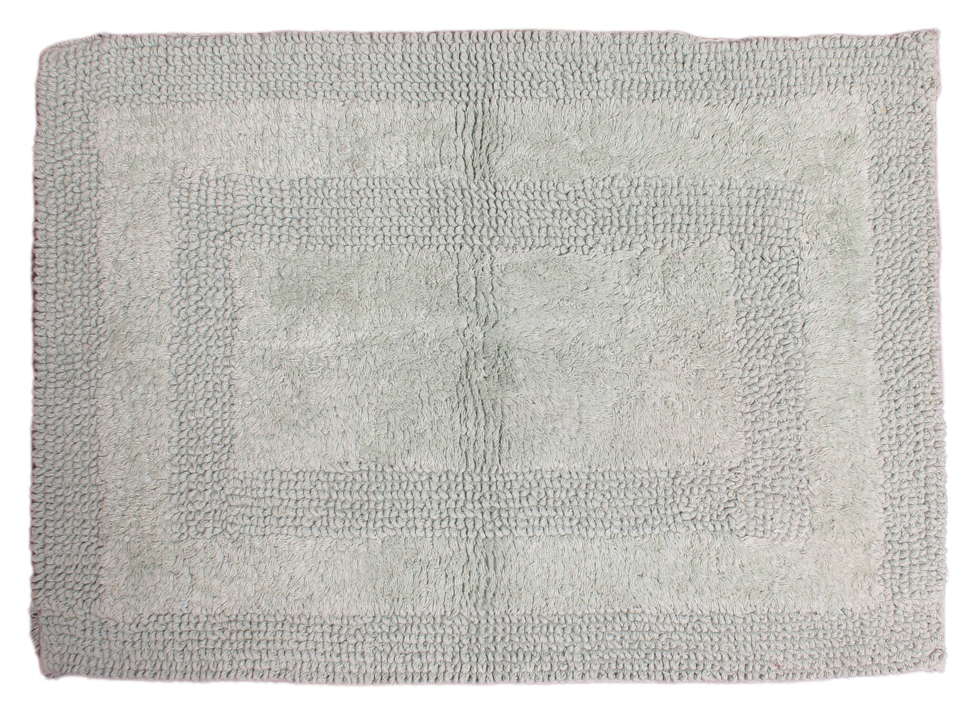 Double Sided Popcorn Floor Mat Light Green 25 X 26 Inches