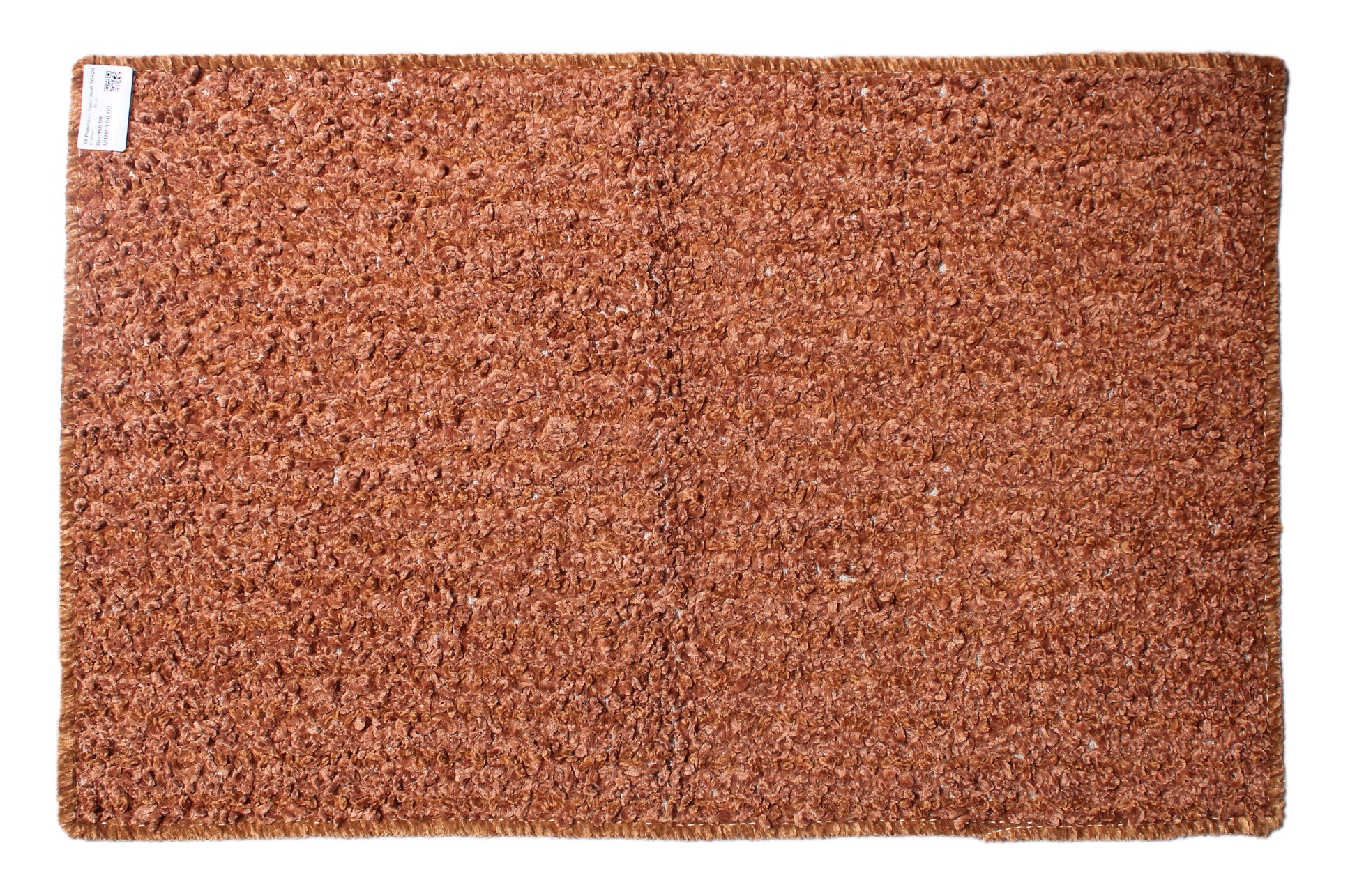 Medium Popcorn Floor Mat Brown 30 X 20 Inches