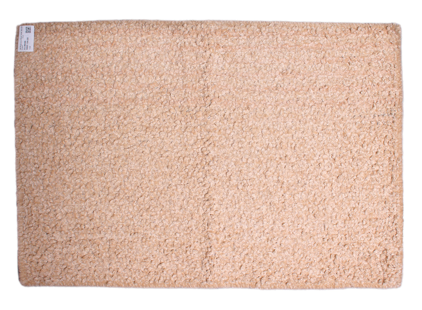 Medium Popcorn Floor Mat Beige 30 X 20 Inches