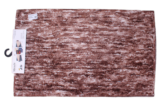 Compressed Texture Popcorn Floor Mutli Color Mat 30 X 18 Inches