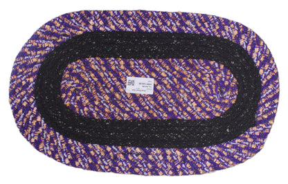 Oval Floor Mat 20 X 15 Inchesmulti Color